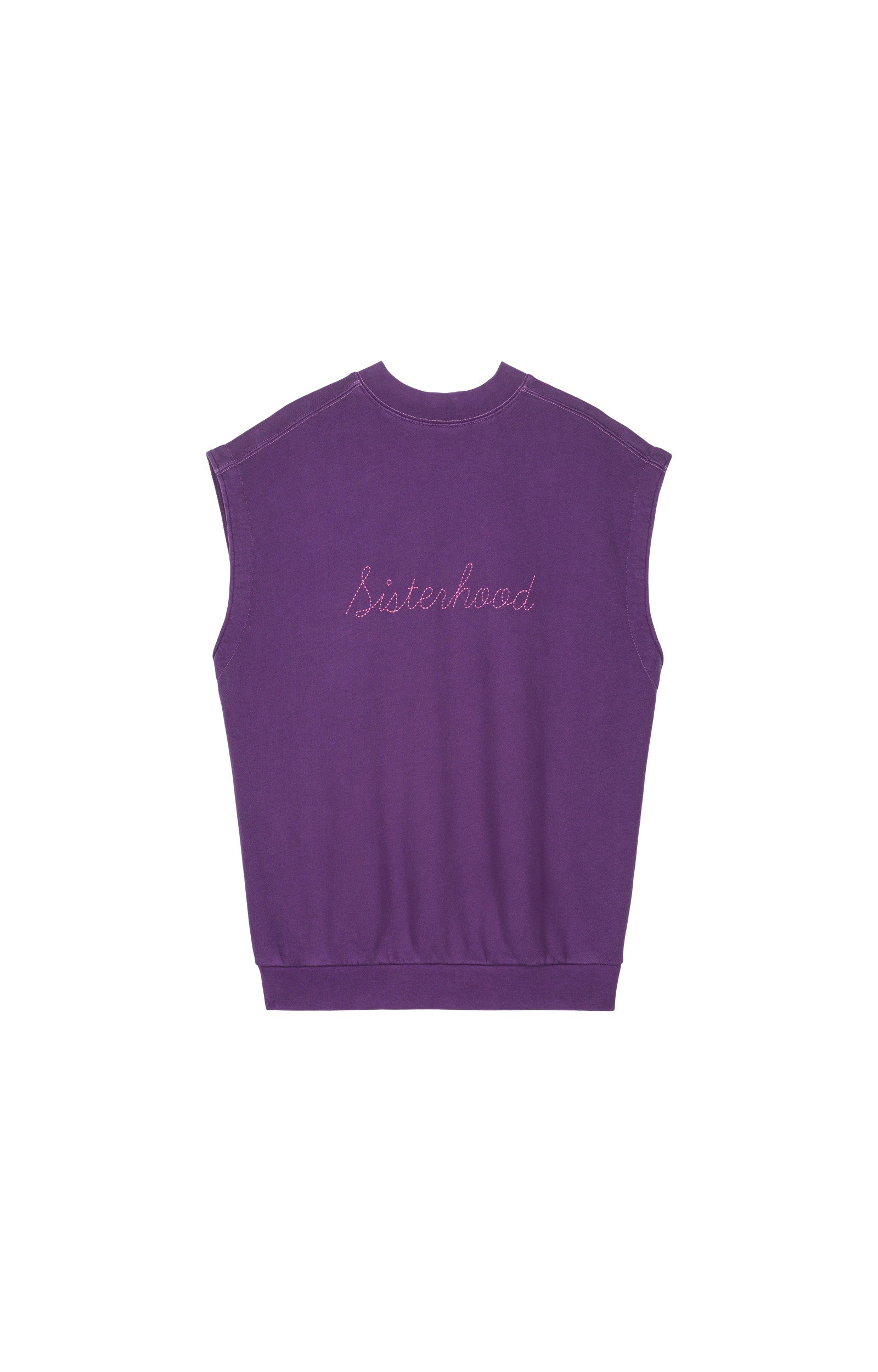 Sweat Lilas Situation sans manche